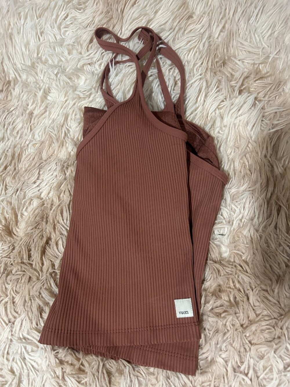 Vuori Rib Crop Tank - Picture 2 of 2